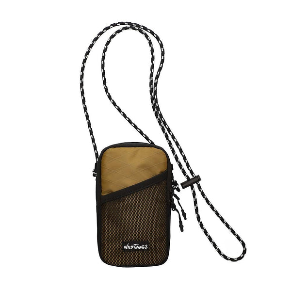 ワイルドシングス WILD THINGS ショルダーポーチ WT-380-3606-BEIGE メンズ BEIGE